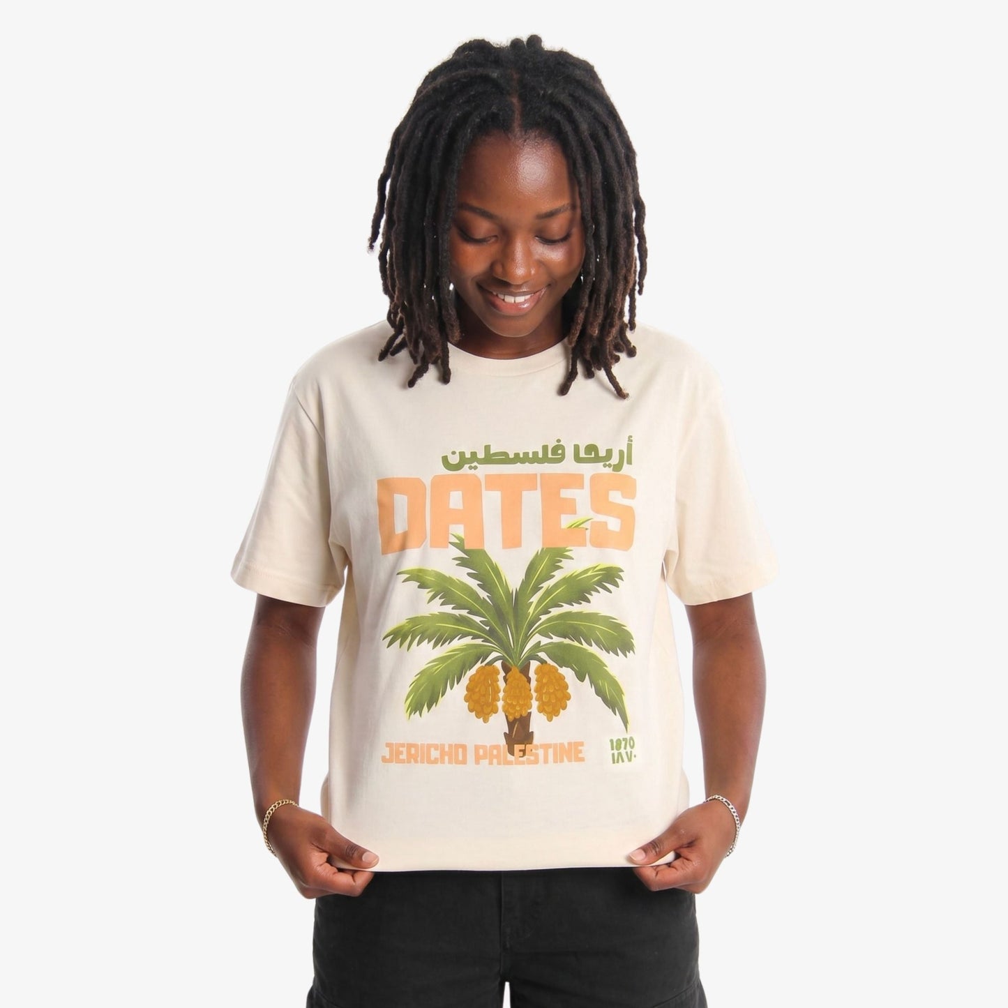 Jericho's Dates Tee Wear The Peace Short Sleeves S