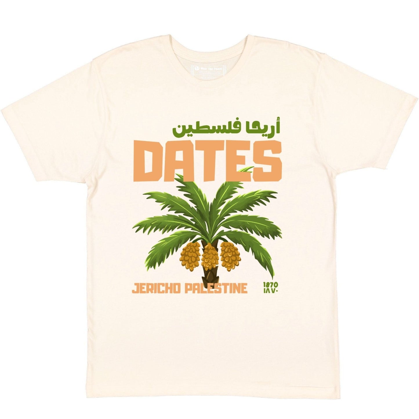 Jericho's Dates Tee Wear The Peace Short Sleeves S