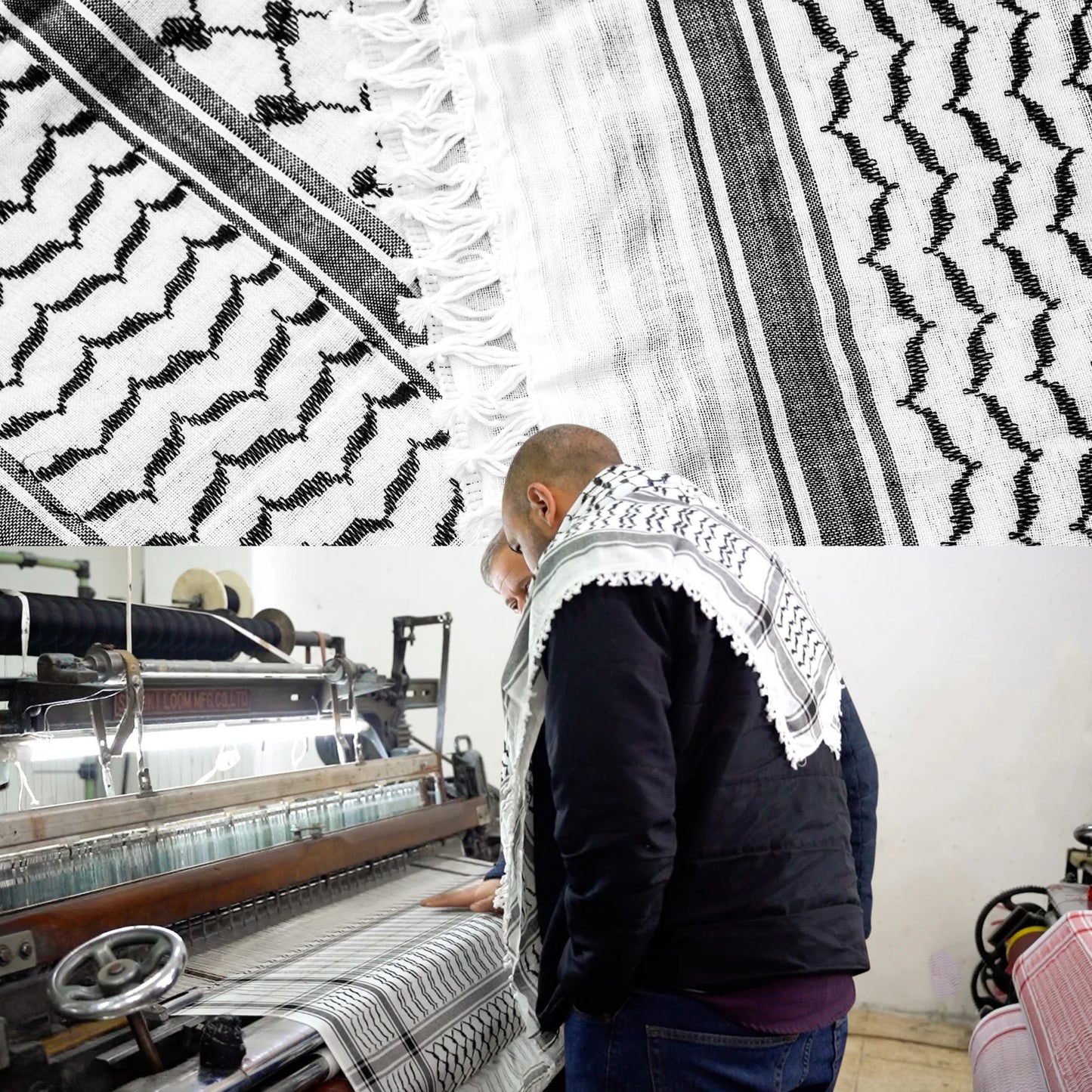 Black Kufiya | Made In Palestine