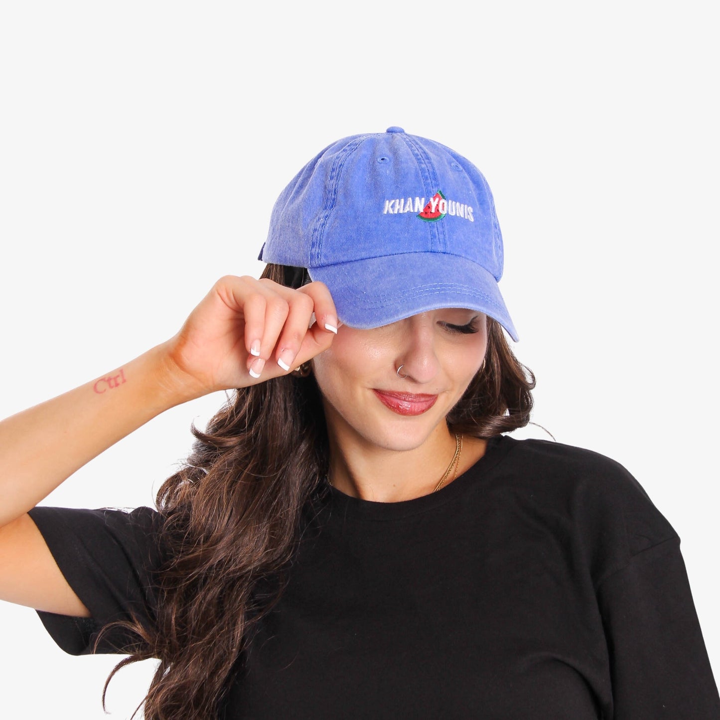 Khan Younis' Watermelons Cap Wear The Peace Dad Caps