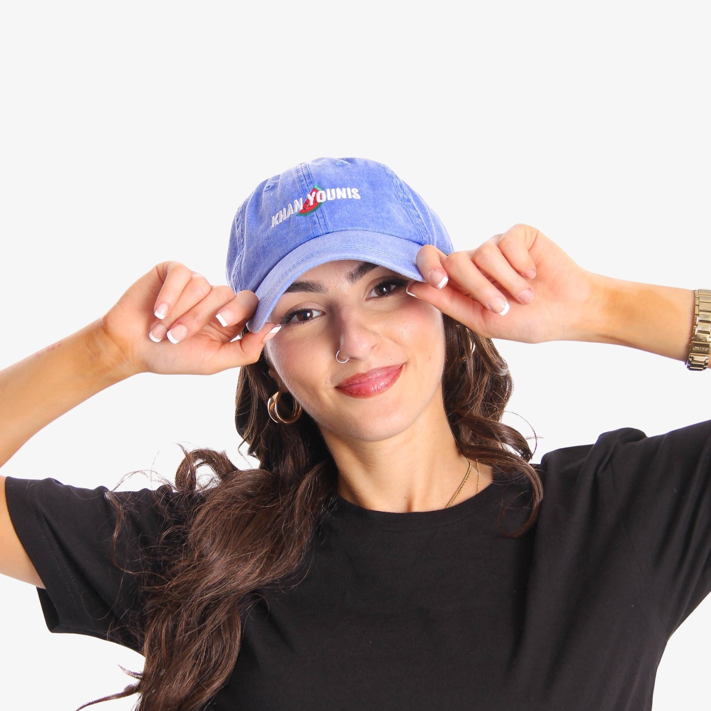 Khan Younis' Watermelons Cap Wear The Peace Dad Caps