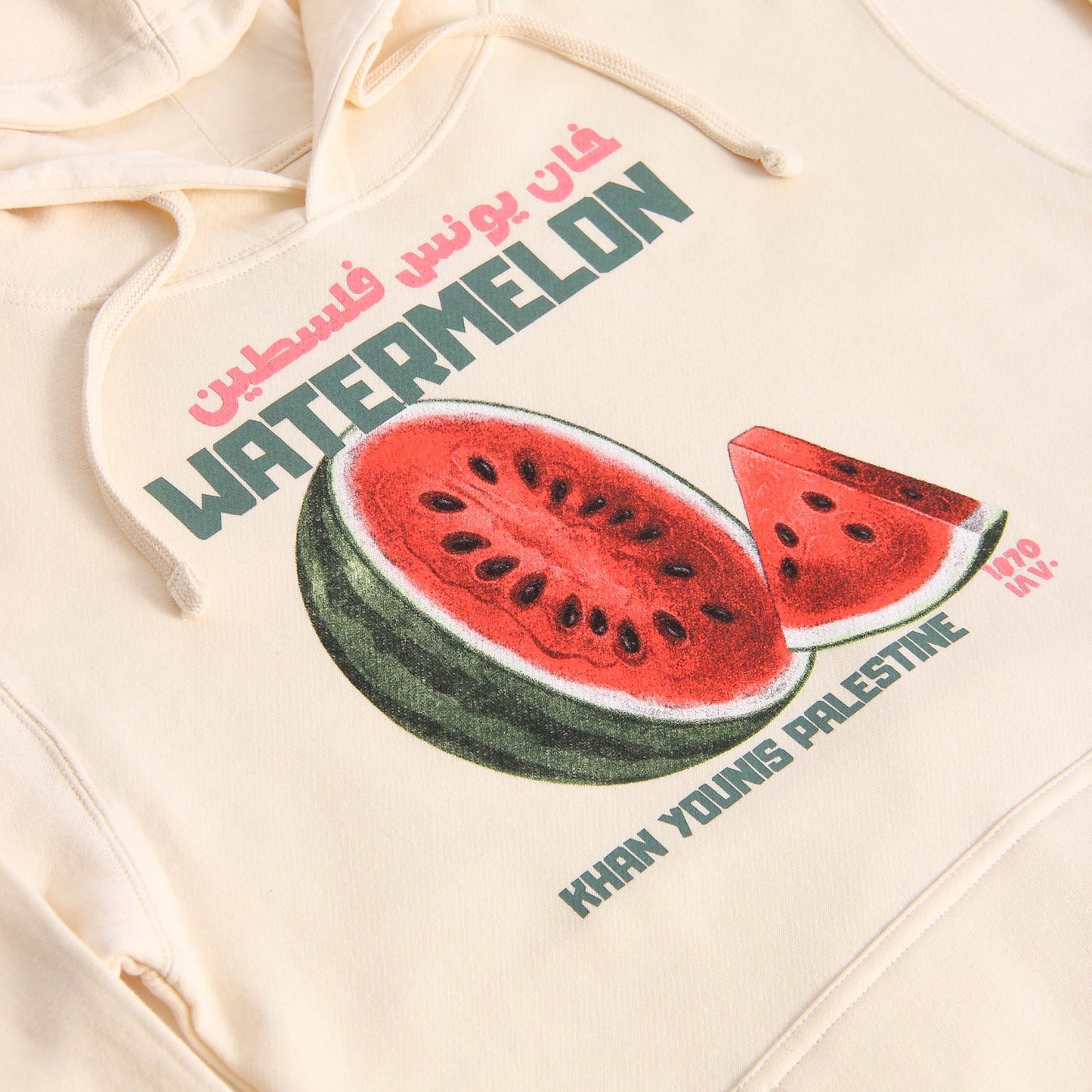 Khan Younis' Watermelons Hoodie Wear The Peace Hoodies S