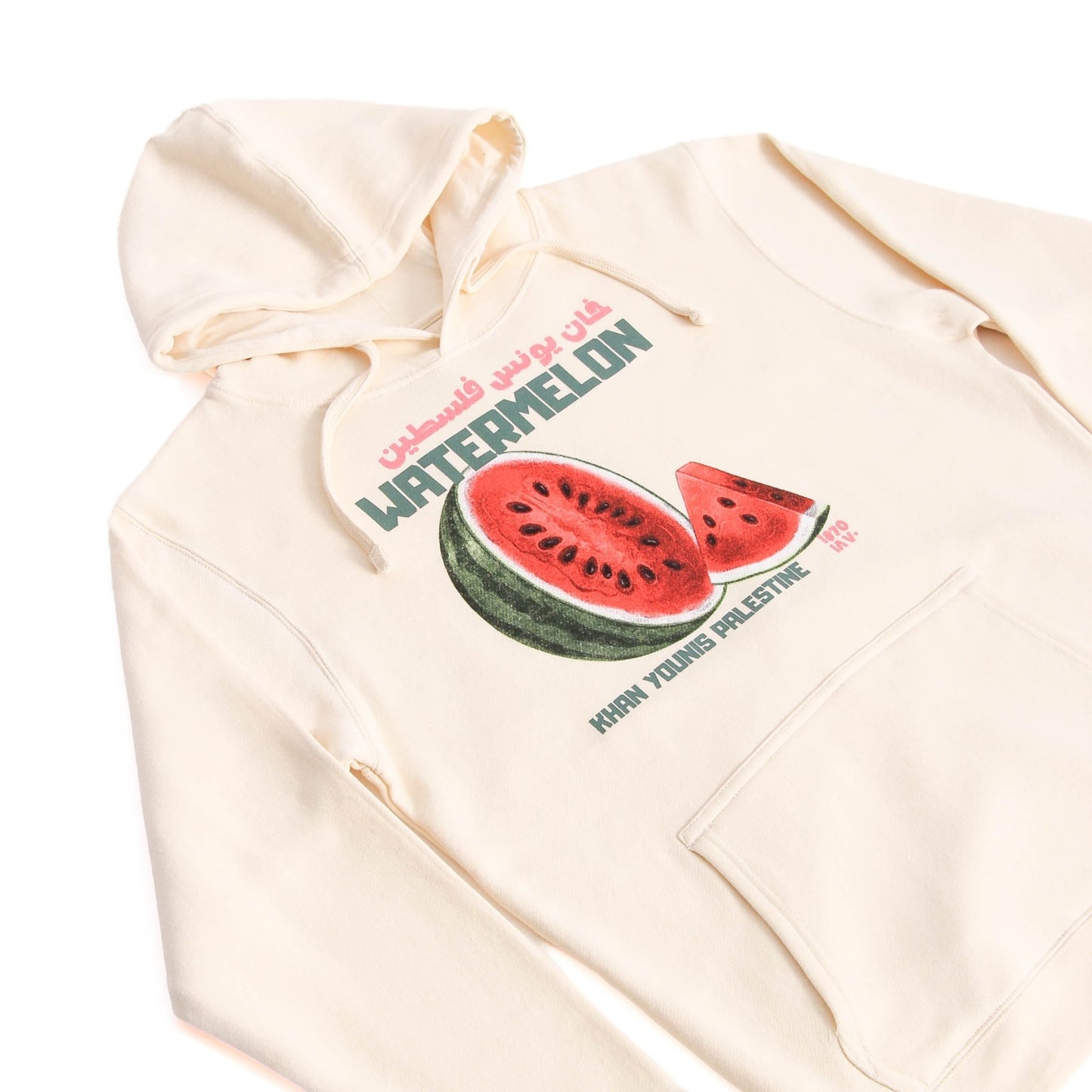 Khan Younis' Watermelons Hoodie Wear The Peace Hoodies S