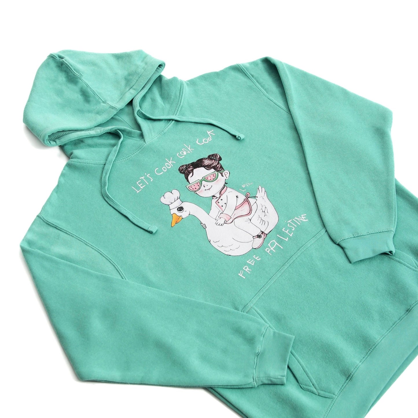 Let's Cook Hoodie (Leen X WTP) Wear The Peace Hoodies S
