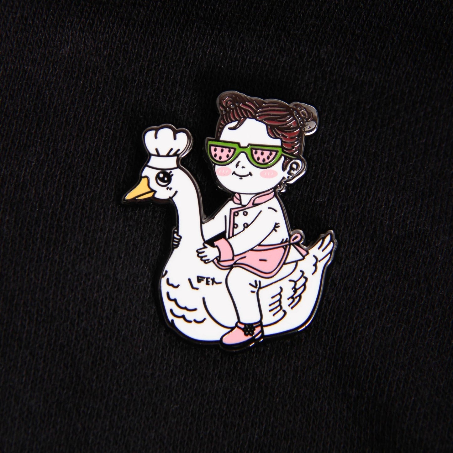 Let's Cook Pin (Leen X WTP) Wear The Peace Pin