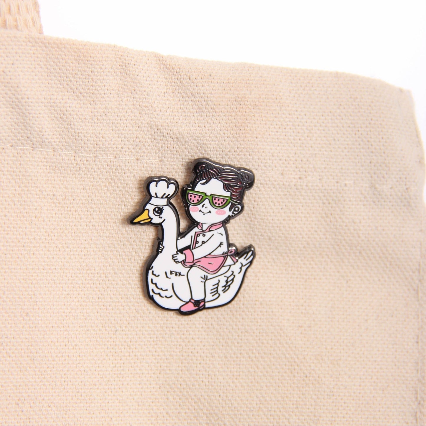 Let's Cook Pin (Leen X WTP) Wear The Peace Pin