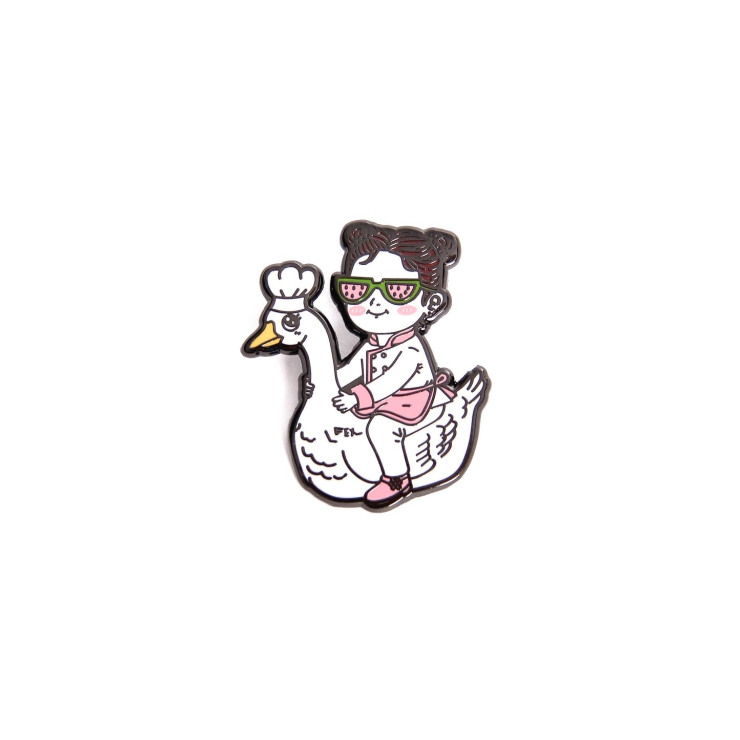 Let's Cook Pin (Leen X WTP) Wear The Peace Pin
