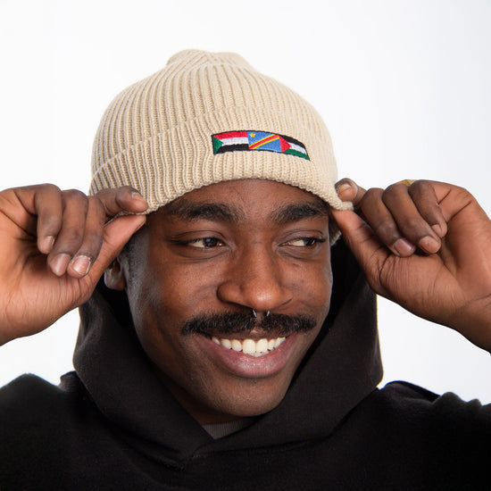 Liberation Embroidered Beanie Wear The Peace Beanie