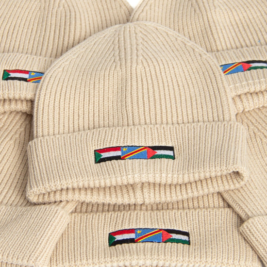 Liberation Embroidered Beanie Wear The Peace Beanie