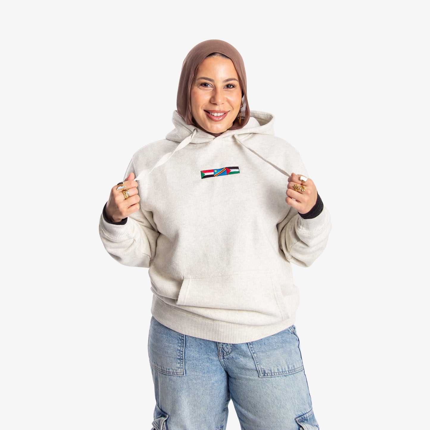 Liberation Embroidered Hoodie Wear The Peace Hoodies S