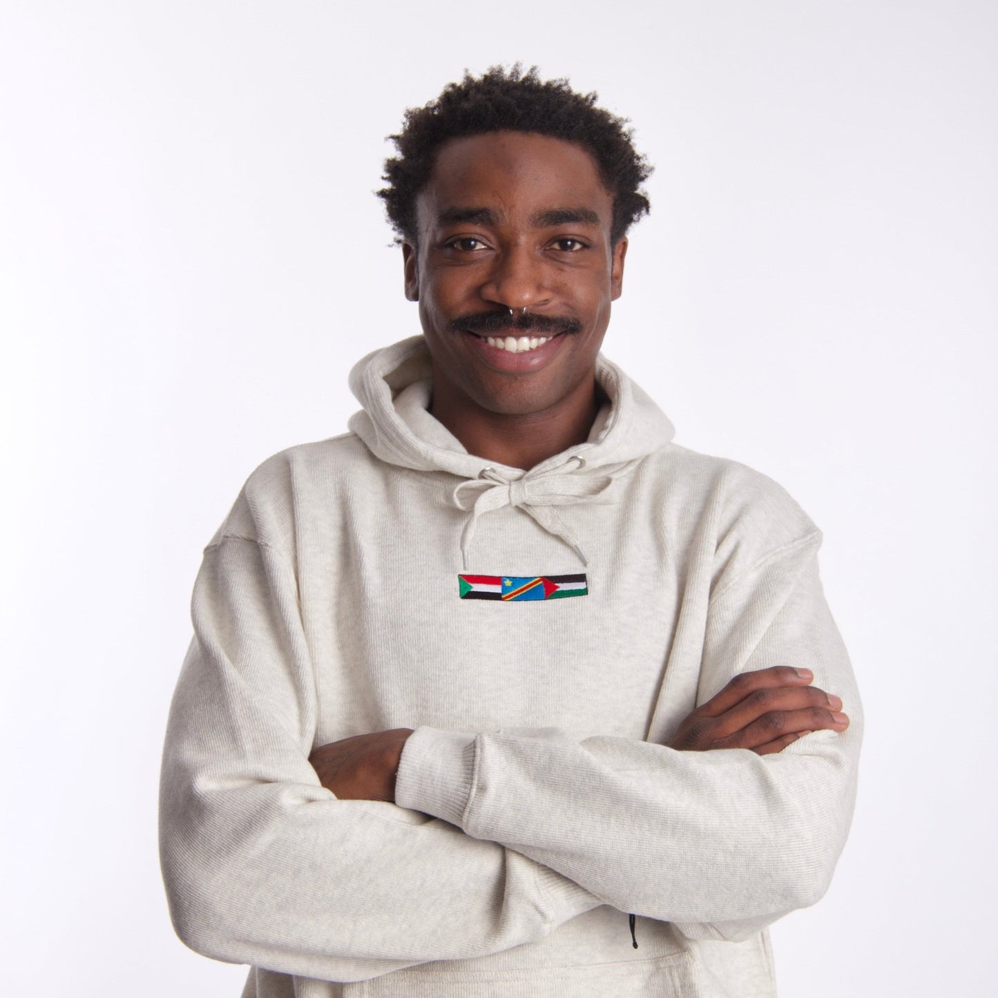 Liberation Embroidered Hoodie Wear The Peace Hoodies S