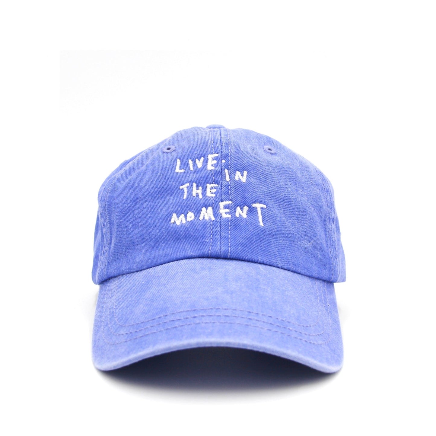 Live In The Moment Cap Wear The Peace Dad Caps