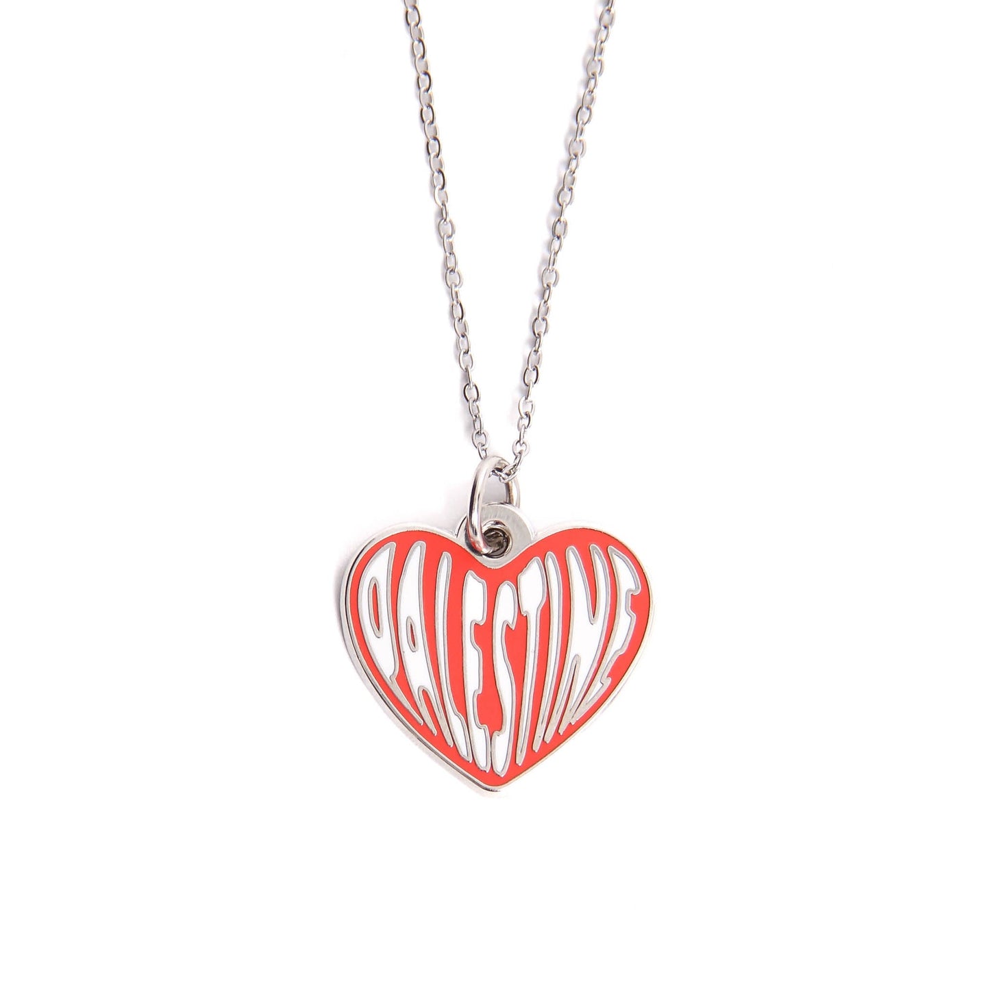 Love Palestine Necklace Wear The Peace Necklaces