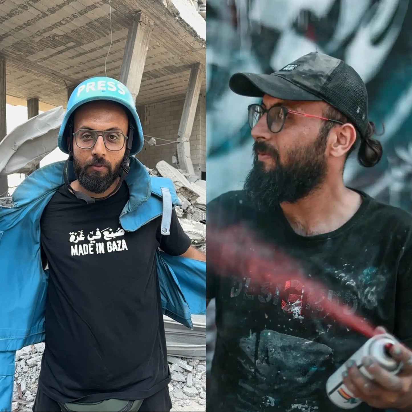 Made In Gaza Hoodie (WTP X Belal Khaled) Wear The Peace Hoodies S