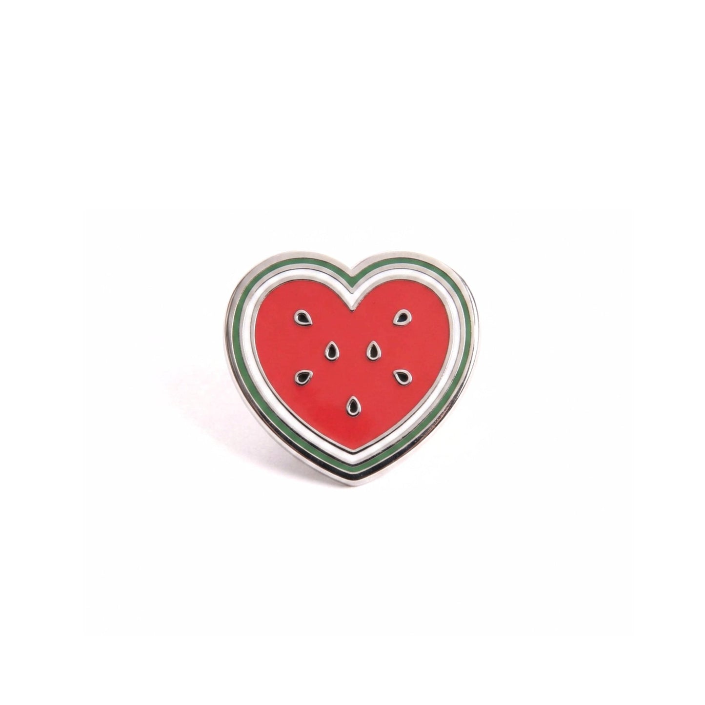 Melon Heart Pin Wear The Peace Pin
