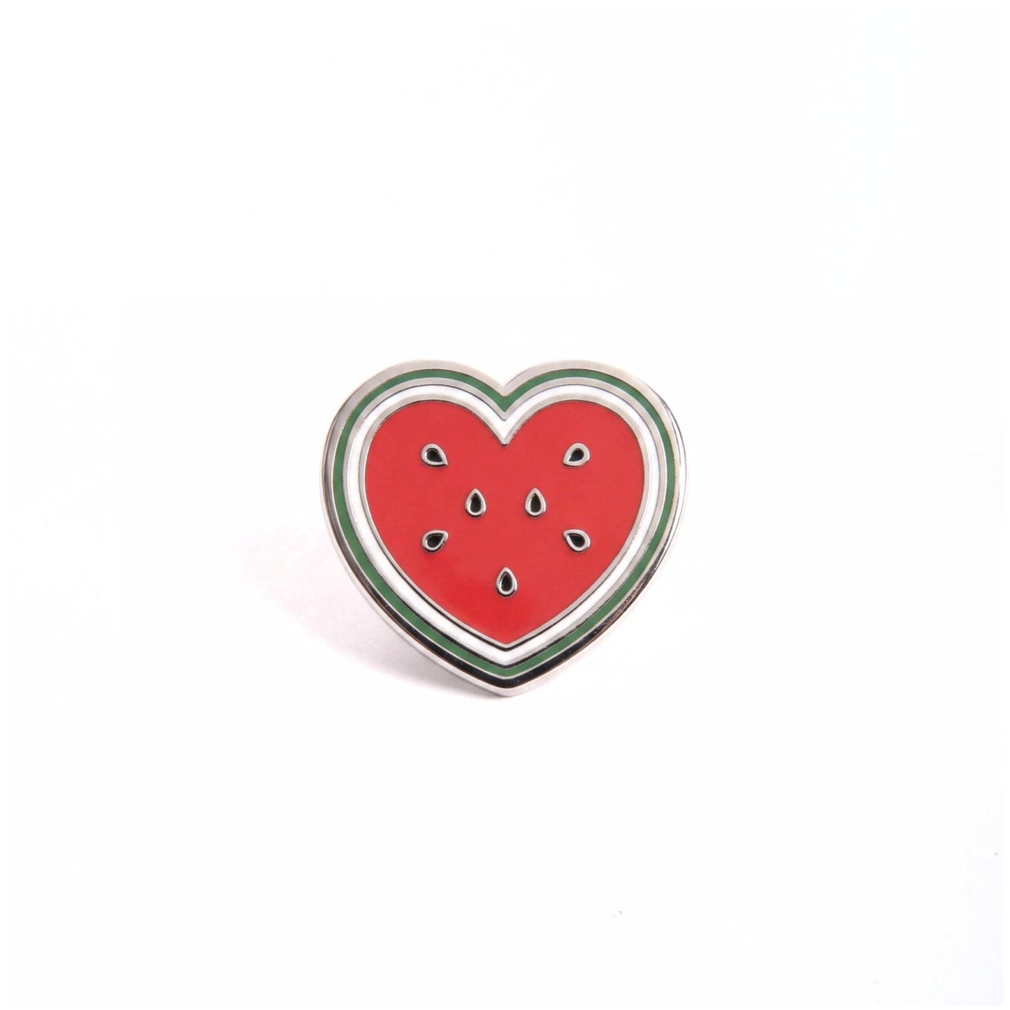 Melon Heart Pin Wear The Peace Pin