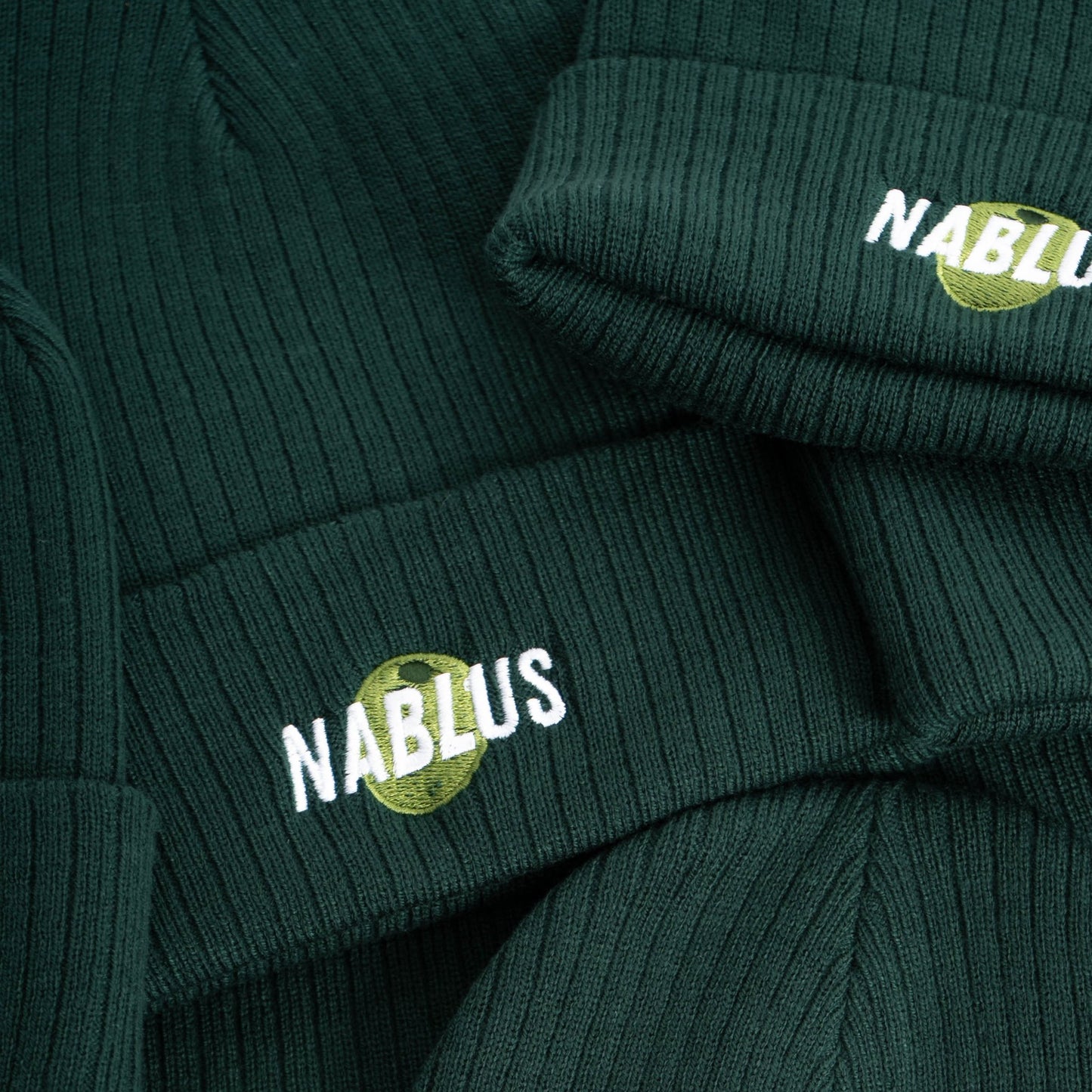 Nablus' Olives Embroidered Beanie Wear The Peace Beanie