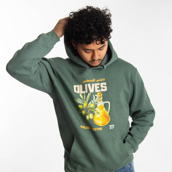 Nablus' Olives Hoodie Wear The Peace Hoodies S