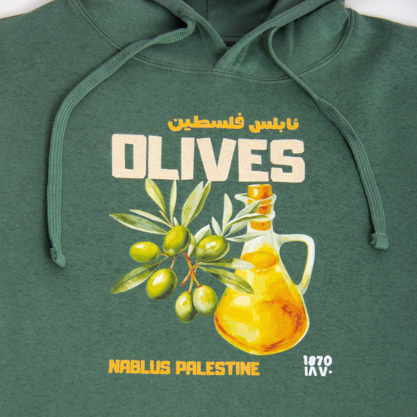 Nablus' Olives Hoodie Wear The Peace Hoodies S
