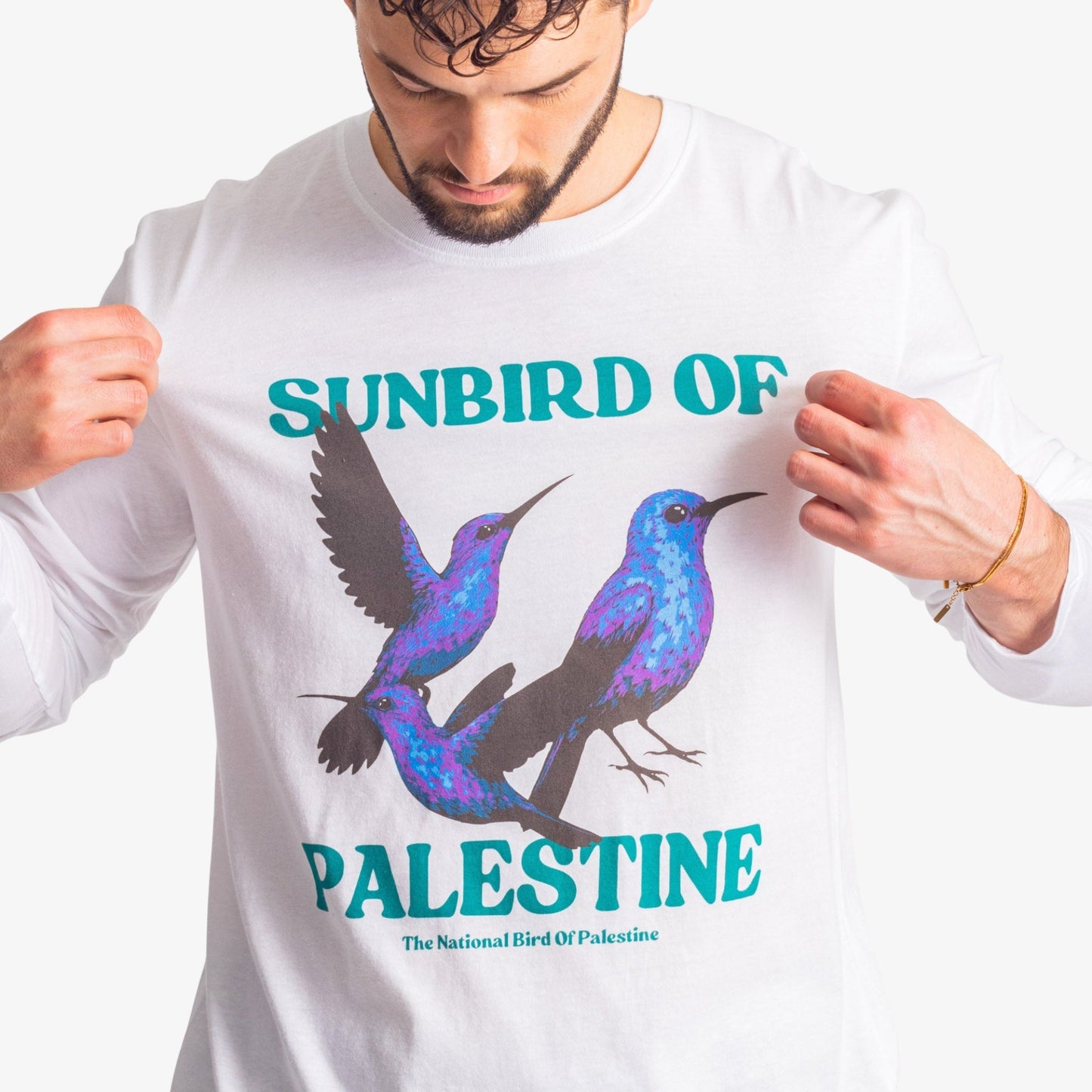 National Sunbird Long Sleeve Tee Wear The Peace Long Sleeves S