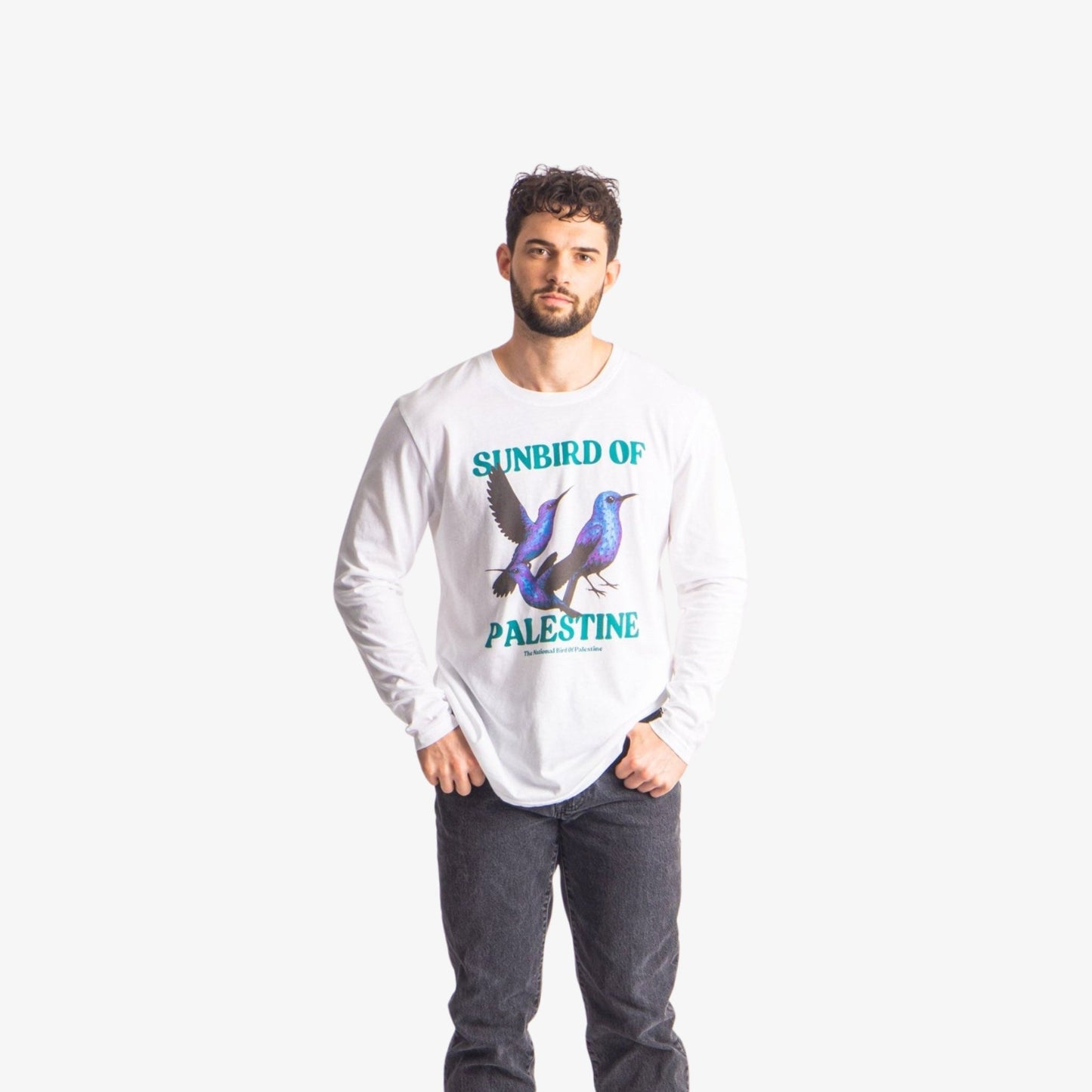 National Sunbird Long Sleeve Tee Wear The Peace Long Sleeves S