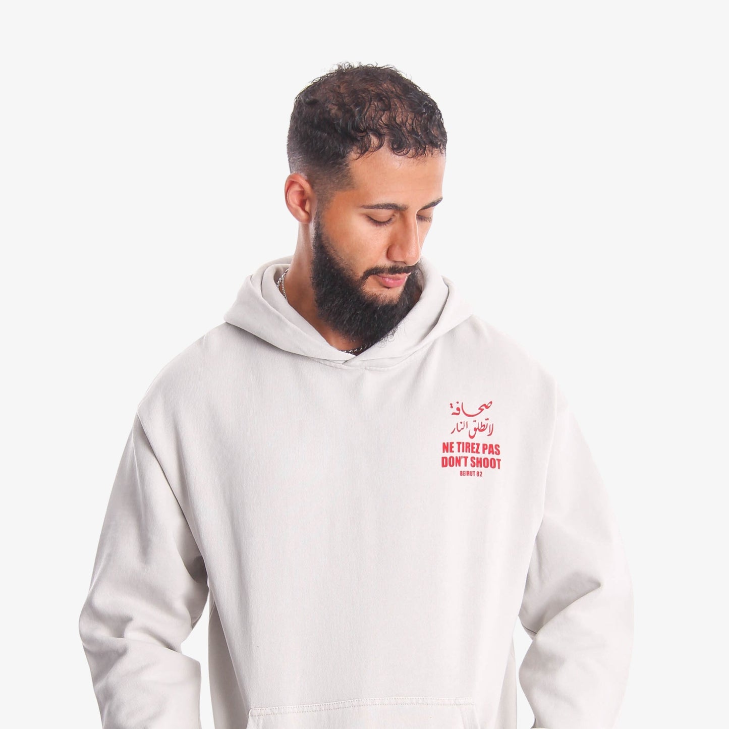 Ne Tirez Pas Heavyweight Hoodie Wear The Peace Hoodies S