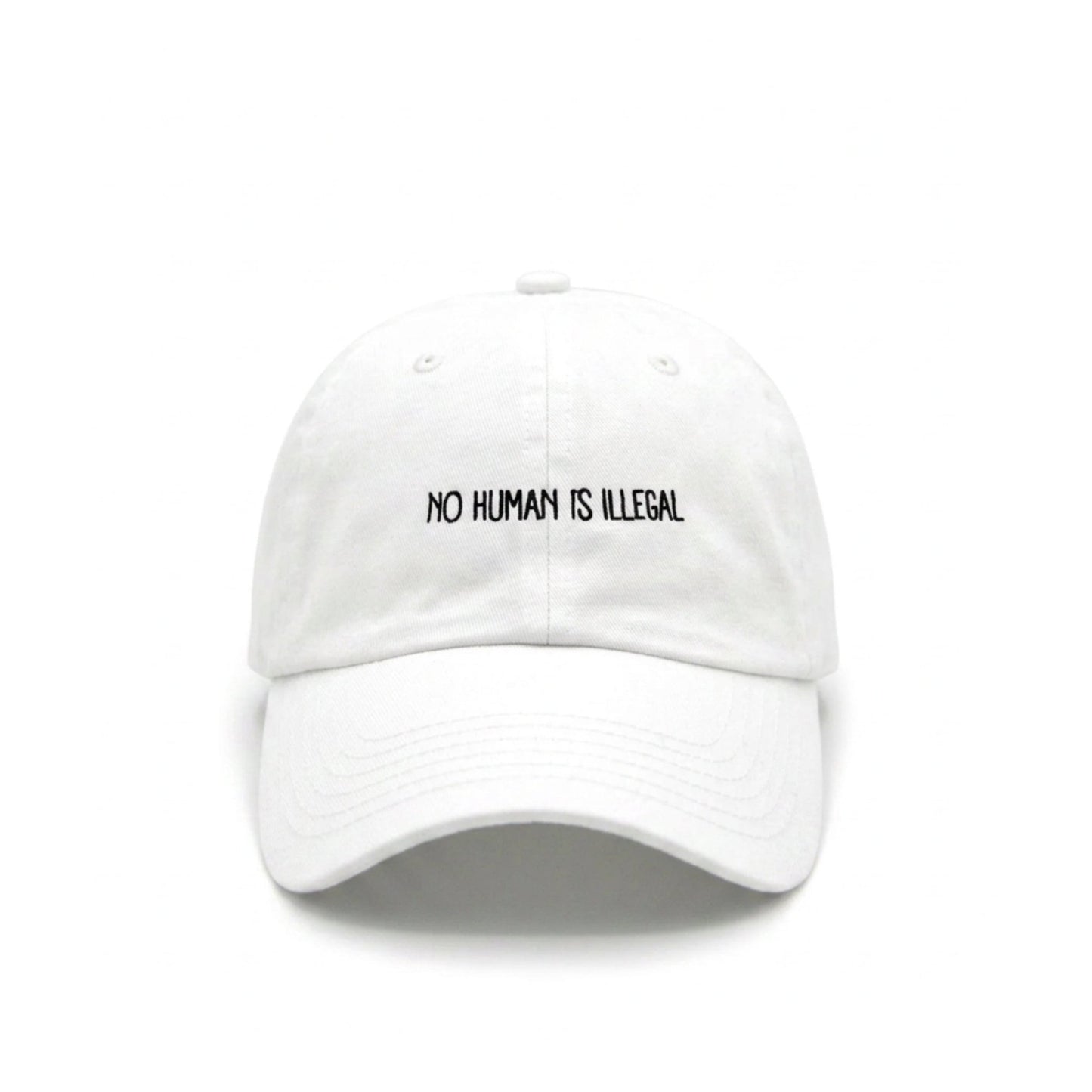 No Human Is Illegal Cap Wear The Peace Dad Caps
