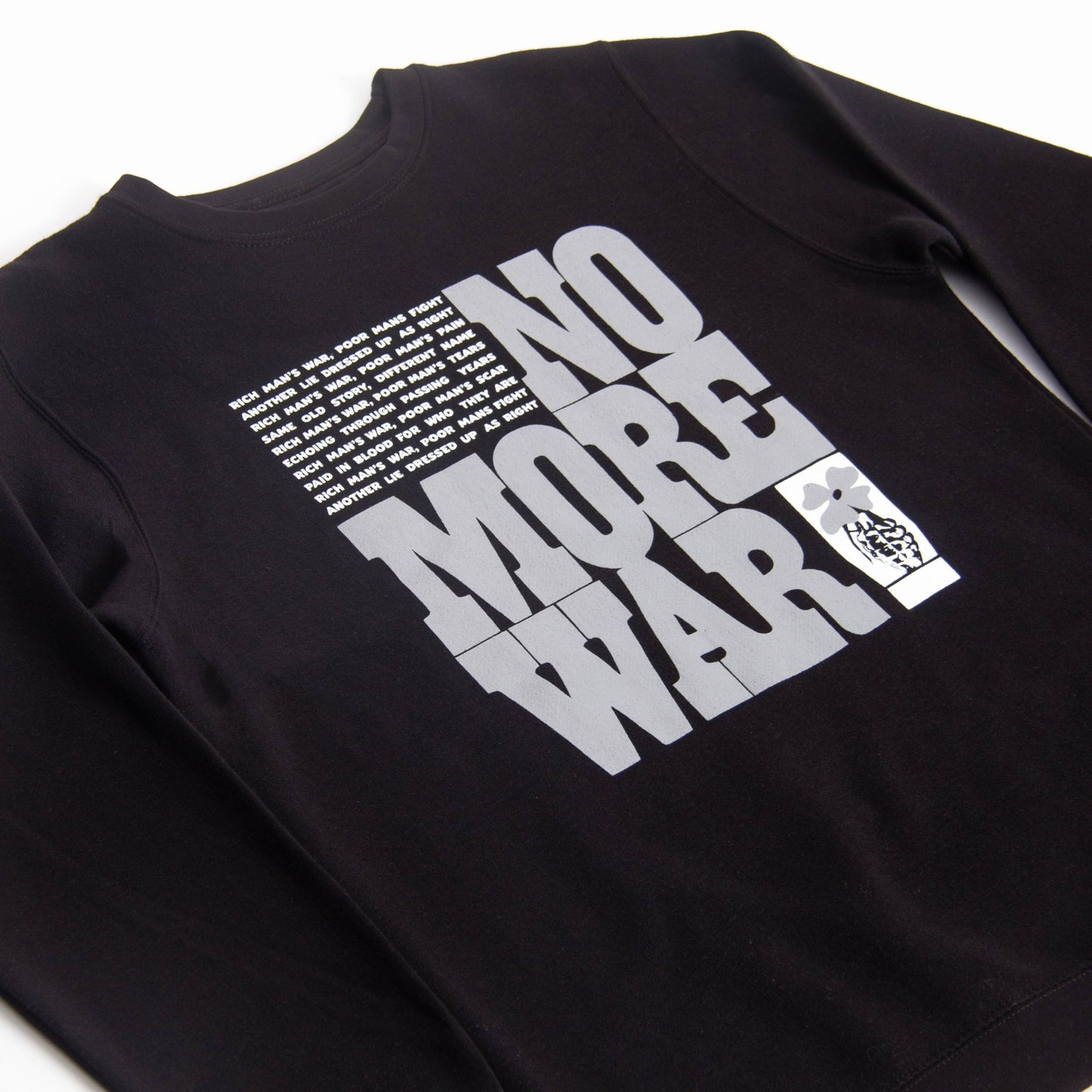 No More War Crewneck Wear The Peace Crewnecks S