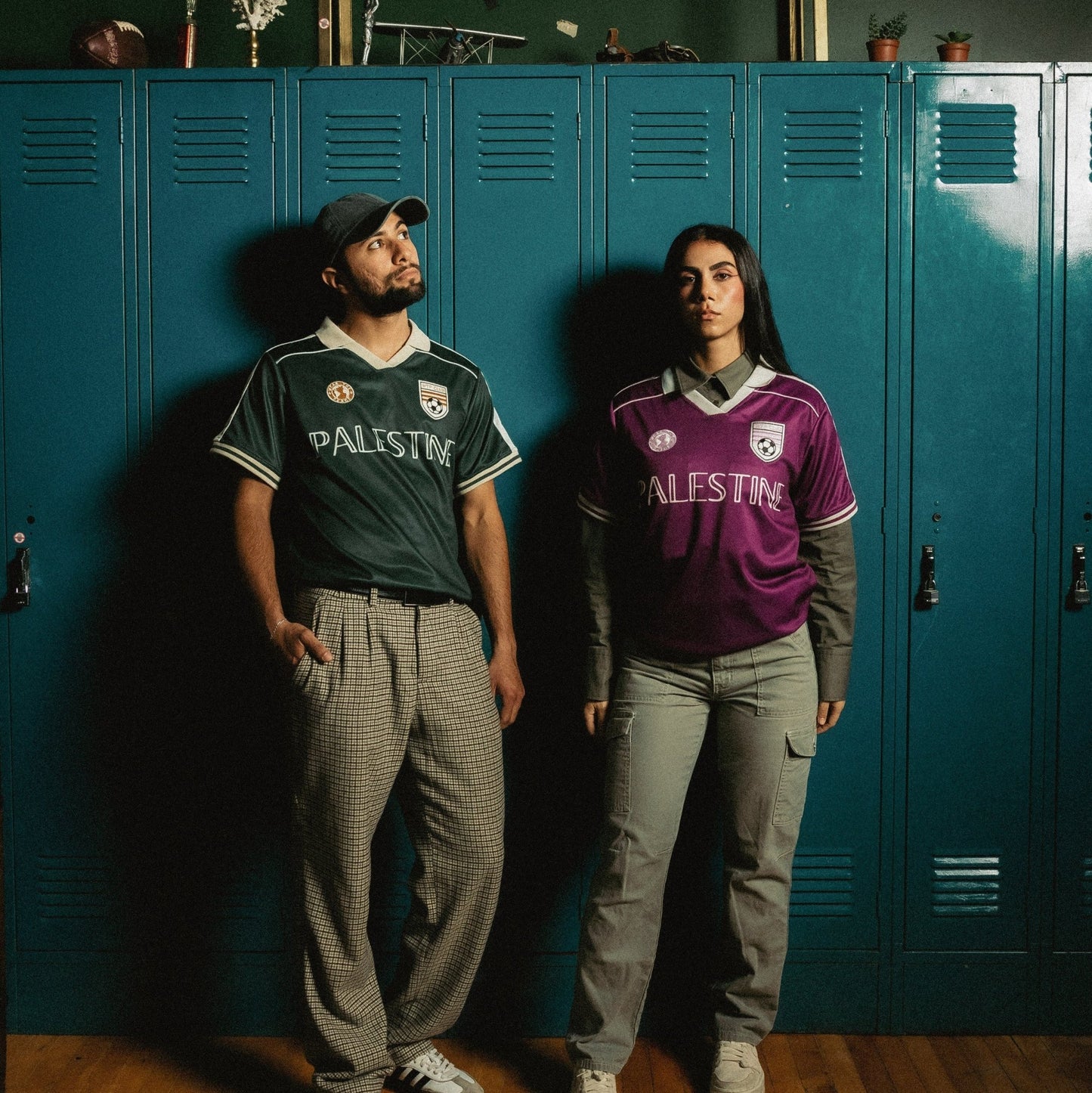 Palestine Away Jersey (Preorder: Ships 9/15) Wear The Peace Short Sleeves S