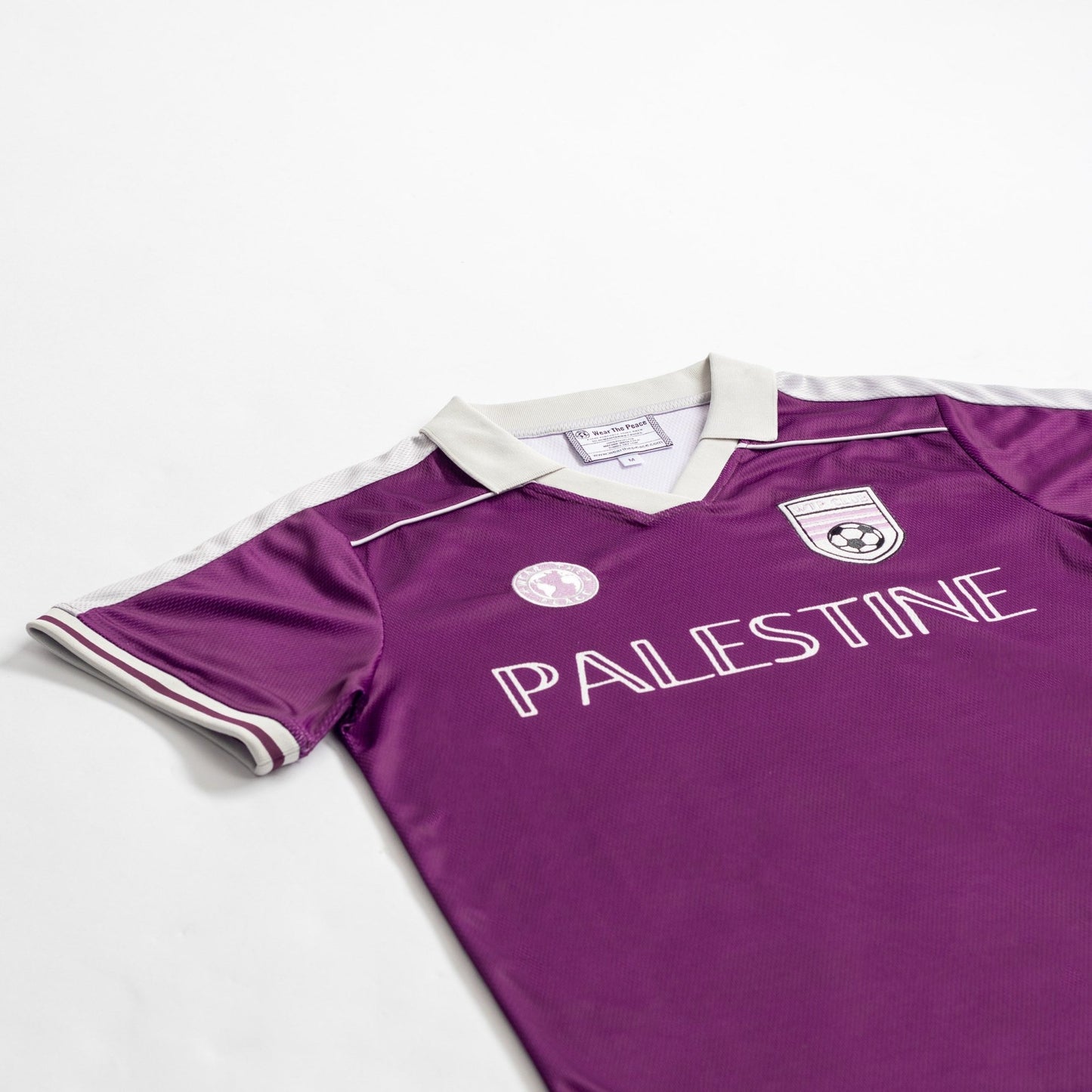 Palestine Away Jersey (Preorder: Ships 9/15) Wear The Peace Short Sleeves S