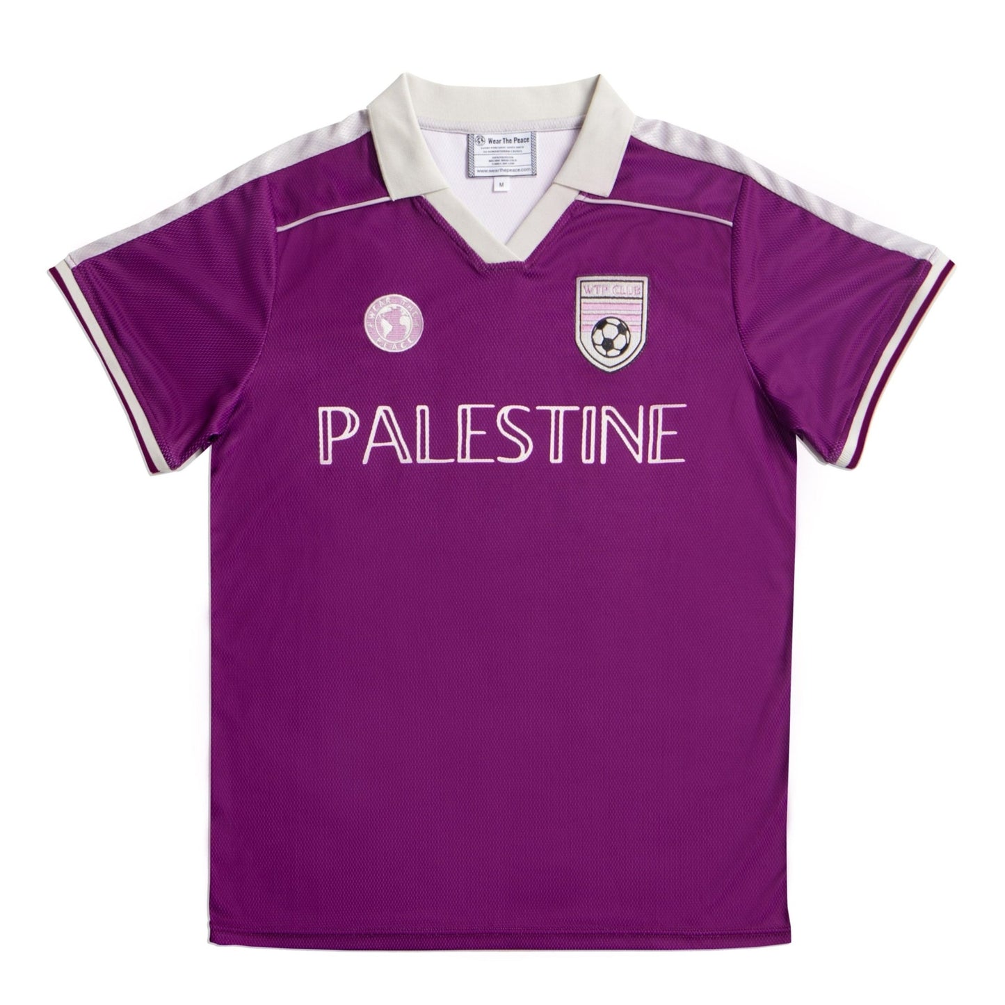 Palestine Away Jersey (Preorder: Ships 9/15) Wear The Peace Short Sleeves S