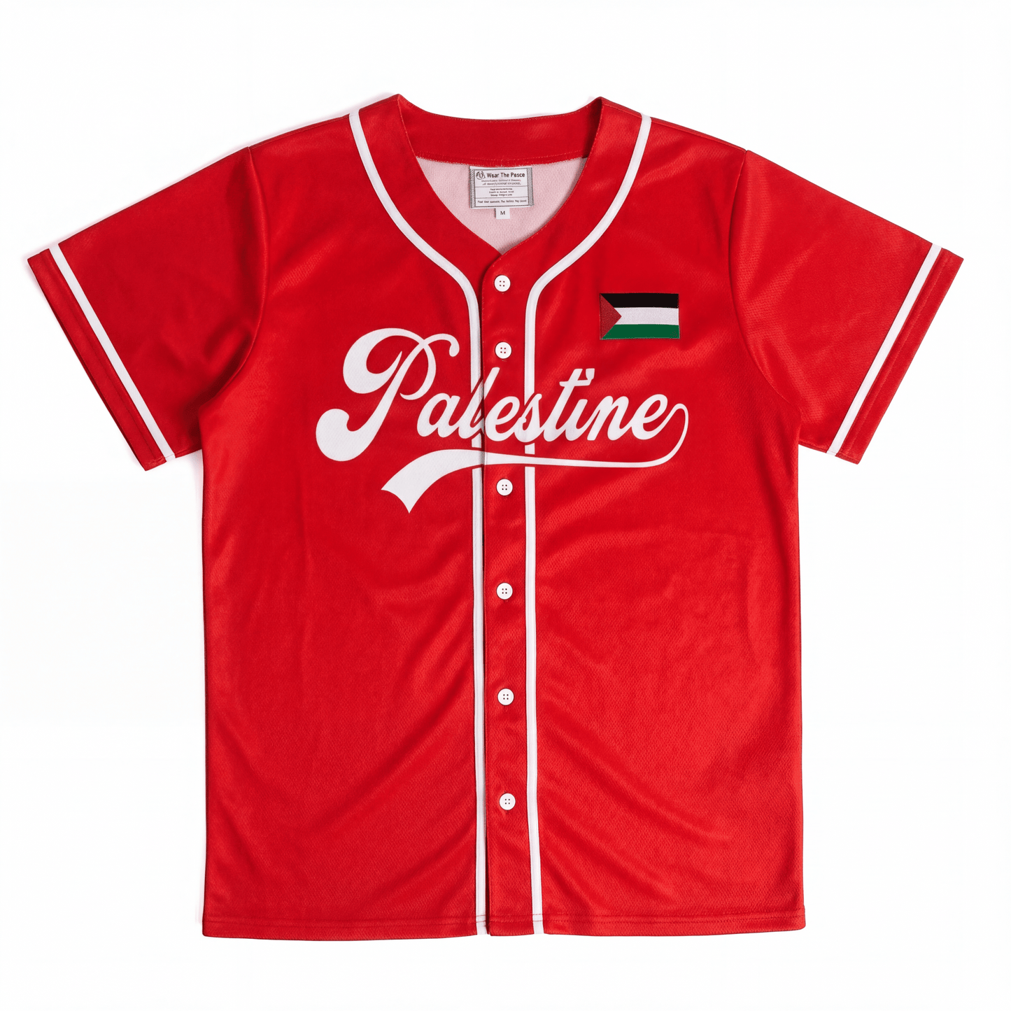 Palestine Baseball Alternate Kit Wear The Peace Short Sleeves S