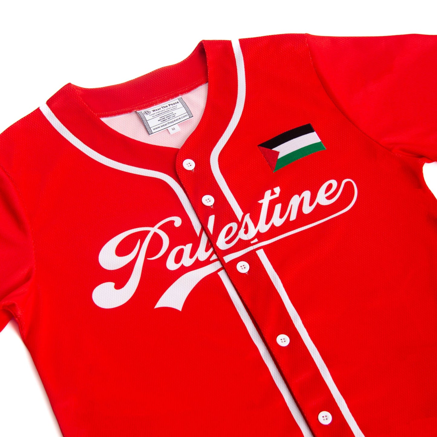 Palestine Baseball Alternate Kit Wear The Peace Short Sleeves S
