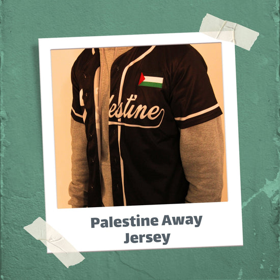 Palestine Baseball Away Jersey Wear The Peace Short Sleeves S