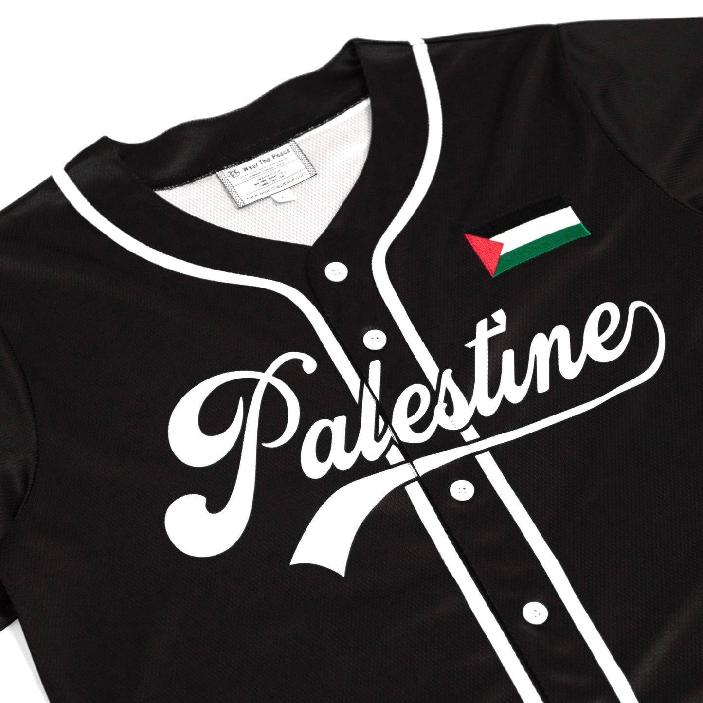 Palestine Baseball Away Jersey Wear The Peace Short Sleeves S