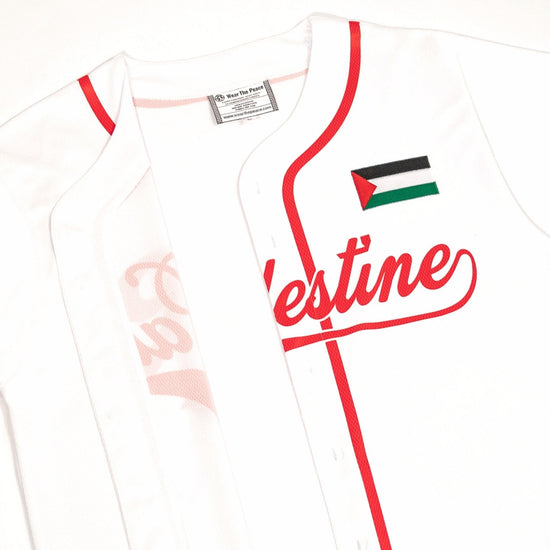 Palestine Baseball Home Jersey Wear The Peace Short Sleeves S