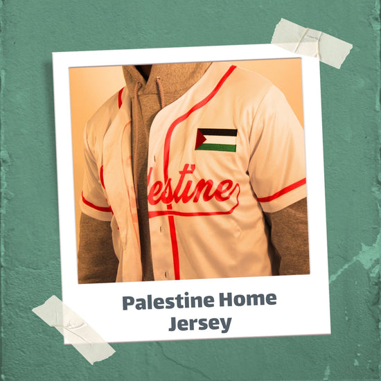 Palestine Baseball Home Jersey Wear The Peace Short Sleeves S