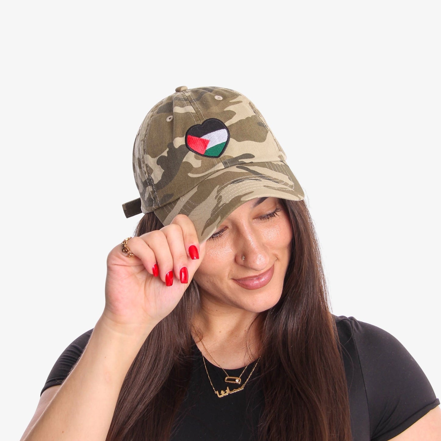 Palestine Camo Cap Wear The Peace Dad Caps