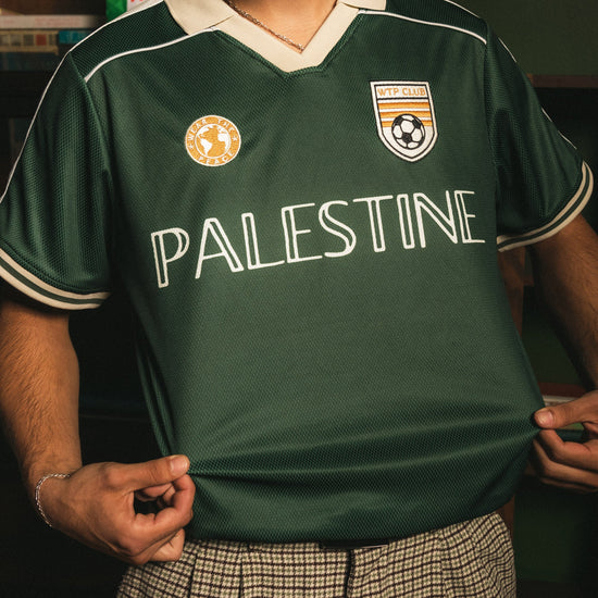 Palestine Home Jersey (Preorder: Ships 9/15) Wear The Peace Short Sleeves S