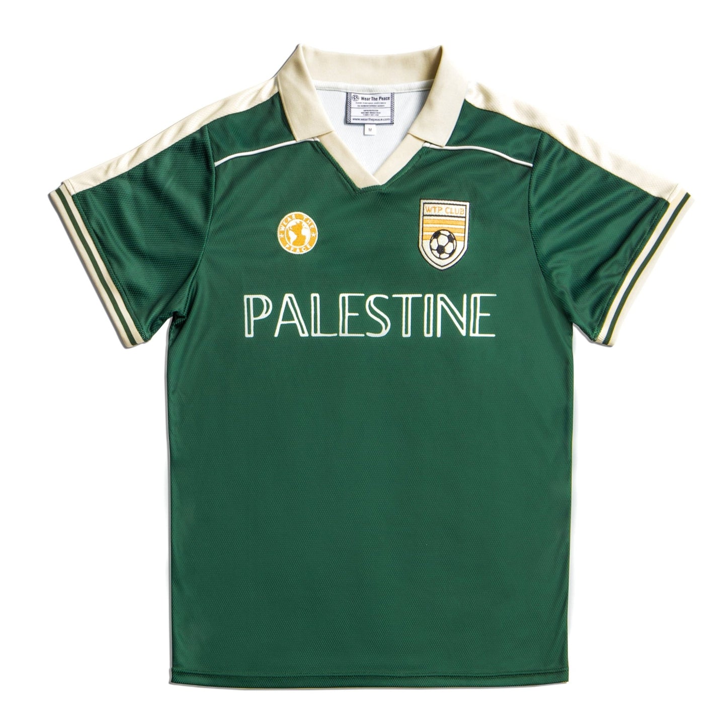 Palestine Home Jersey (Preorder: Ships 9/15) Wear The Peace Short Sleeves S
