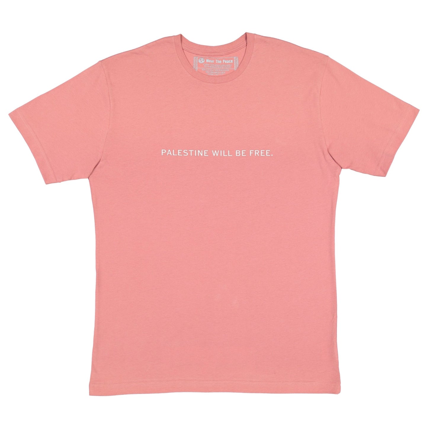 Palestine Will Be Free Tee Wear The Peace Short Sleeves S