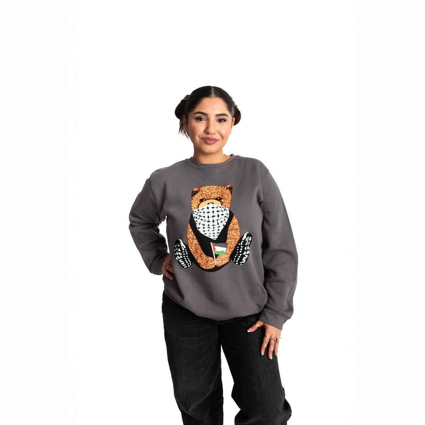 Pali Bear Crewneck Wear The Peace Crewnecks S