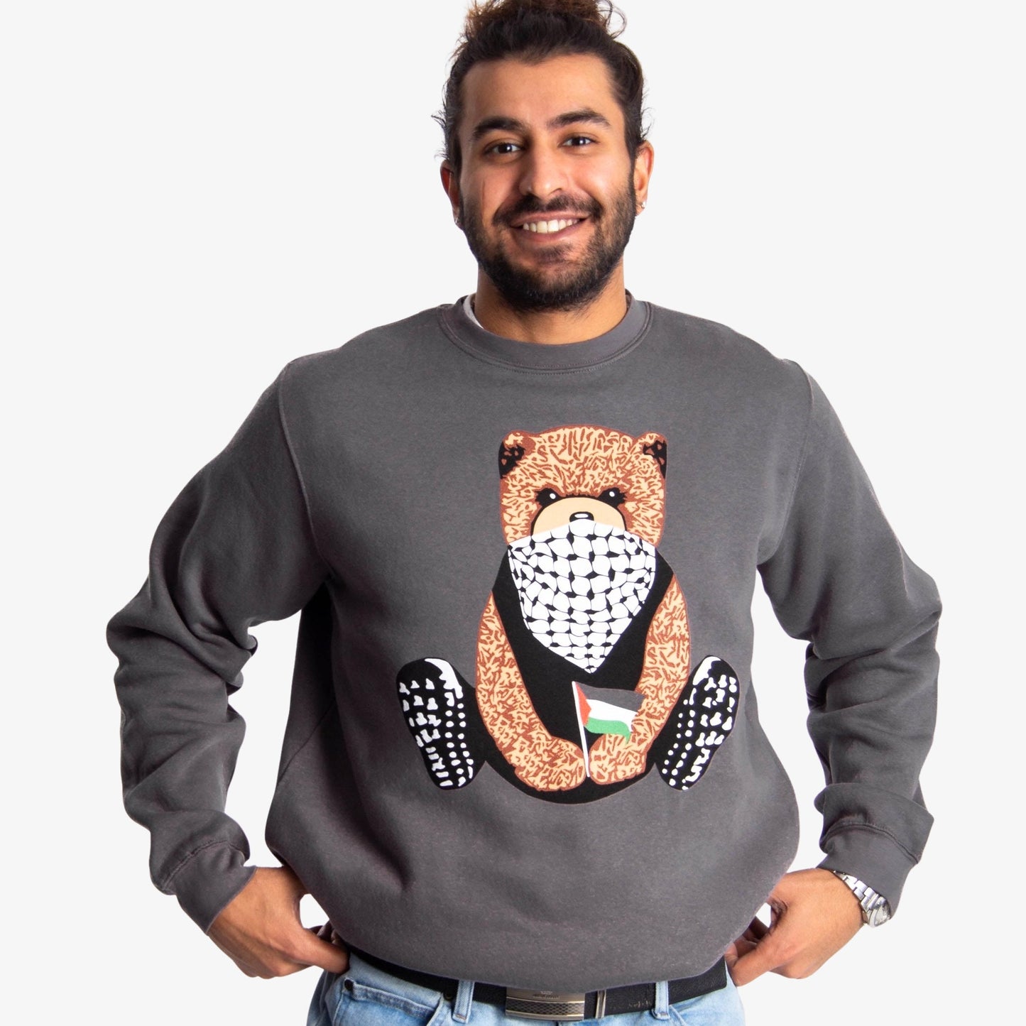 Pali Bear Crewneck Wear The Peace Crewnecks S