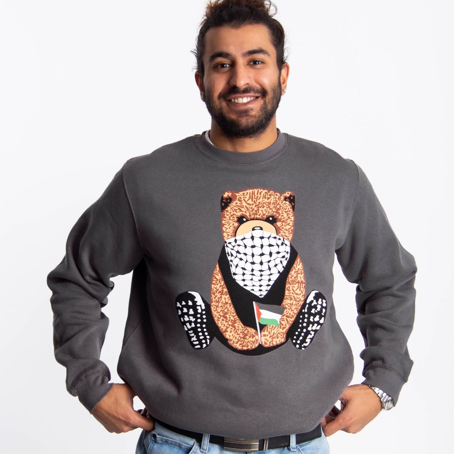 Pali Bear Crewneck Wear The Peace Crewnecks S