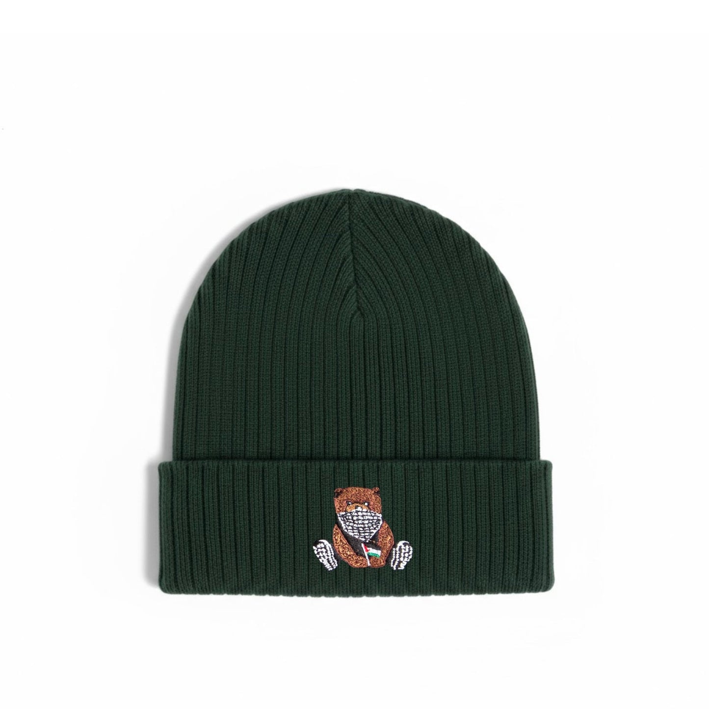 Pali Bear Embroidered Beanie Wear The Peace Beanie