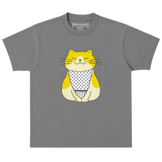 Pali Cat Heavyweight Tee Wear The Peace Short Sleeves S