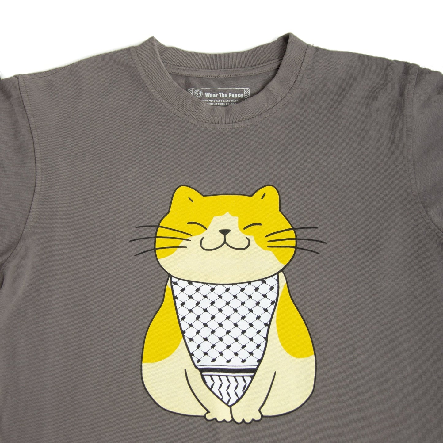 Pali Cat Heavyweight Tee Wear The Peace Short Sleeves S