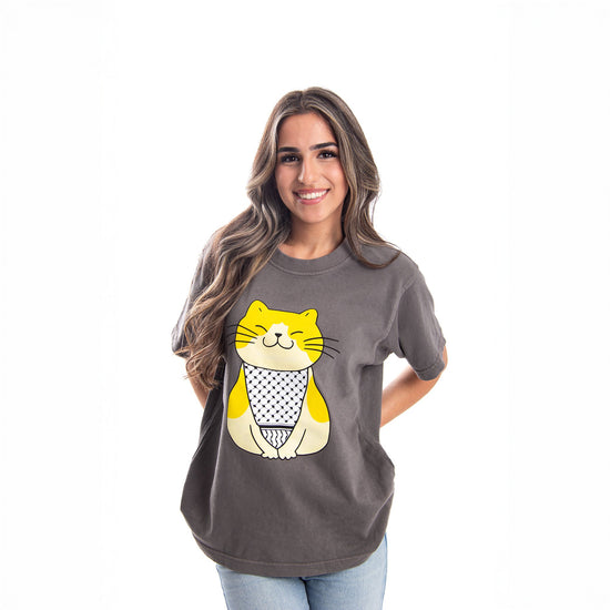 Pali Cat Heavyweight Tee Wear The Peace Short Sleeves S