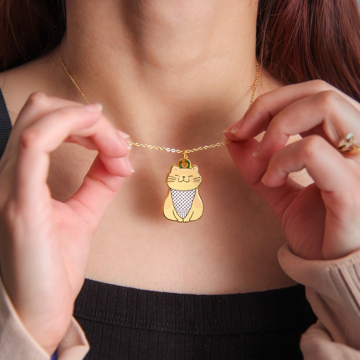 Pali Cat Necklace Wear The Peace Necklaces