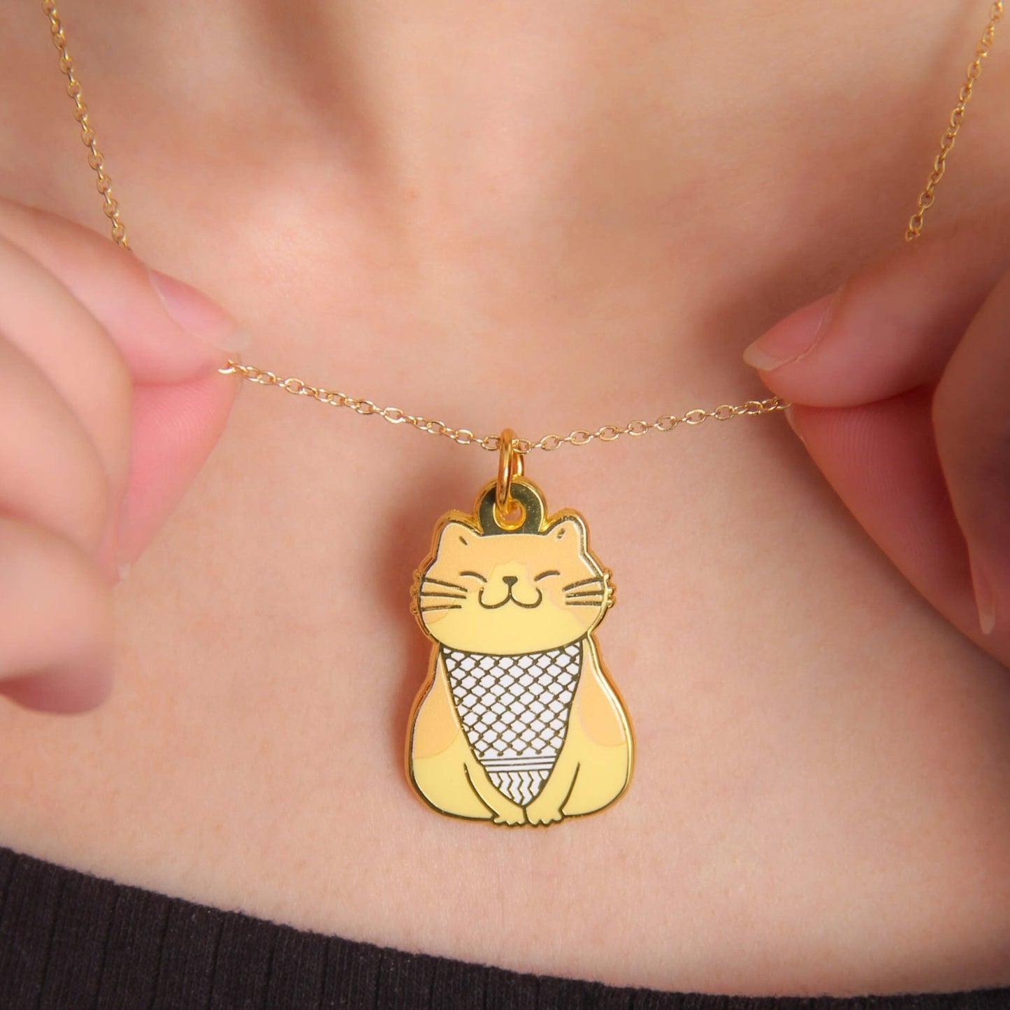 Pali Cat Necklace Wear The Peace Necklaces